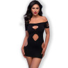 Chilirose - Robe Cr 4671 Noir S/M
